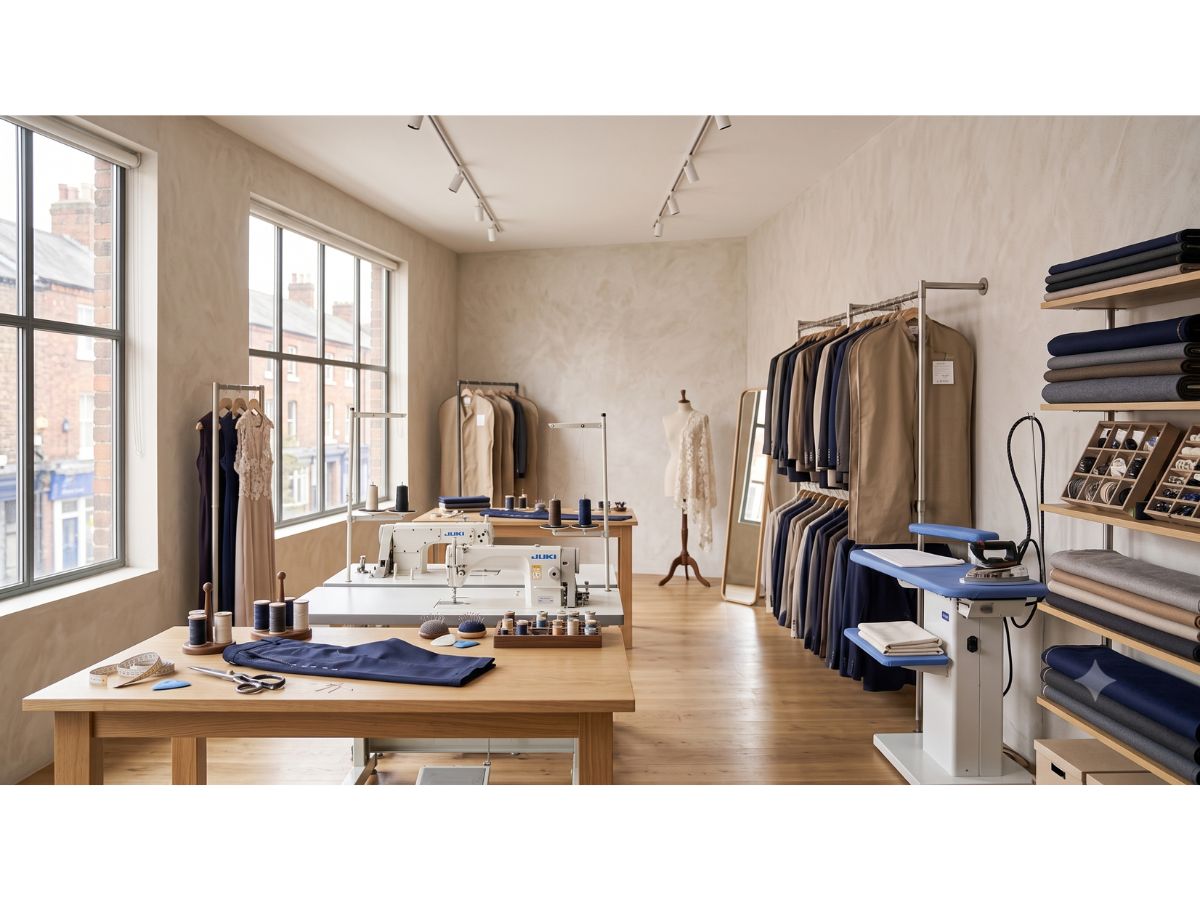 Clothing Alterations Nottingham studio at 29B Annesley Rd, Hucknall